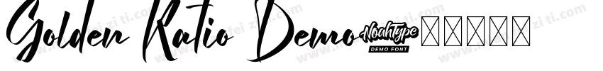 Golden Ratio Demo字体转换